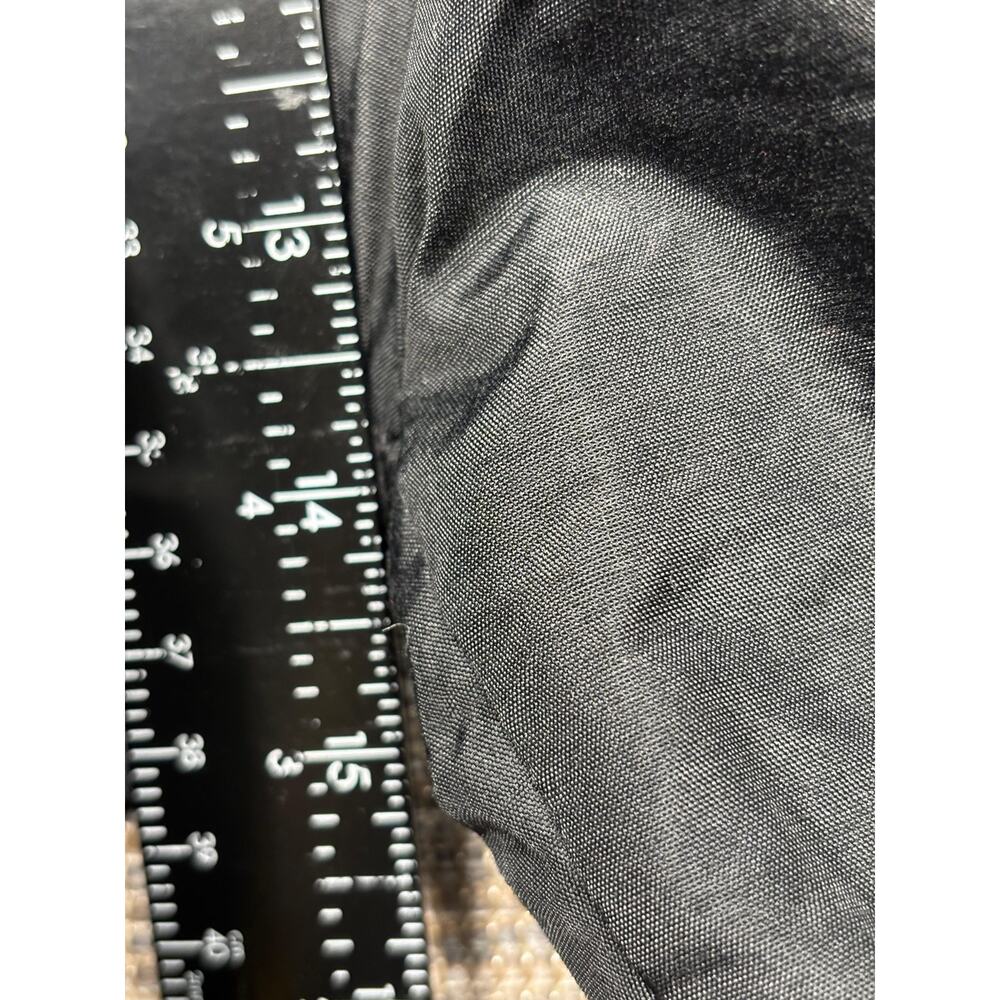 Vintage Ski Gear Snow Pants Mens Medium Black Stirrup Insulated Ski 80s - Picture 6 of 7